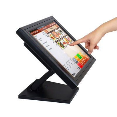 4 Wire 5 Wire Resistive TFT POS Touch Screen Monitor 250cd/M TM-1501